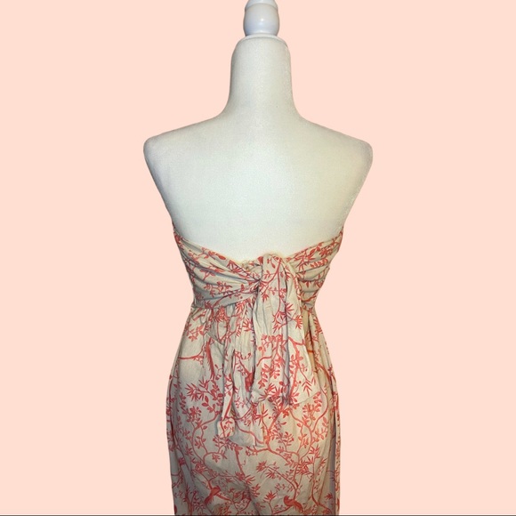 FORE - Strapless Jumpsuit. Zipper back With Tie In Back. Size L - Picture 8 of 13